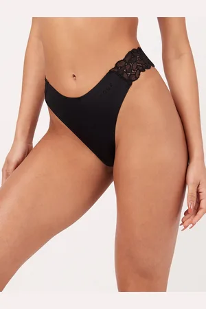 Boux Avenue Talulla MF & Lace Black Thongs 5 Pack34