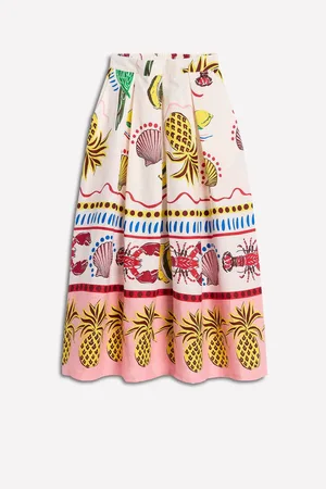 Boden Verity 100% Bomuld Midi Nederdele40