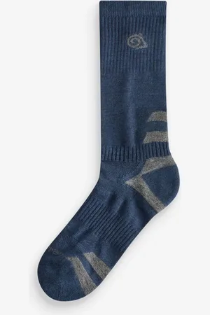 Craghoppers Blue NL Adventure Wool Socks3.5
