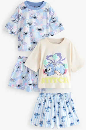 Next 100% Cotton Stitch Short Pyjamas 2 Pakke (3-16år)152158cm
