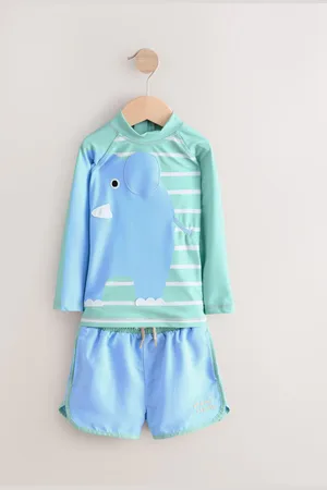 Next Rash Vest and Shorts Set (3mths-7yrs) (3mths-7yrs)6 - 9 måneder (68 - 74cm)