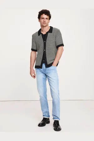 Banana Republic Waffle Knit Polo Shirtlarge