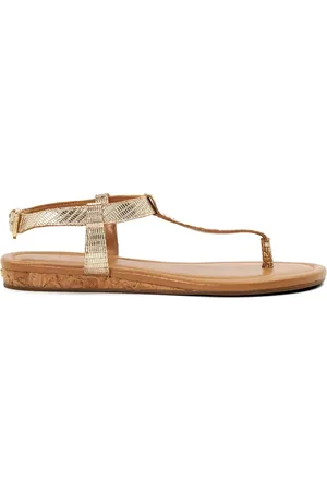 Dune Slim Tryk Lari Kilehæle Toe Post Sandaler