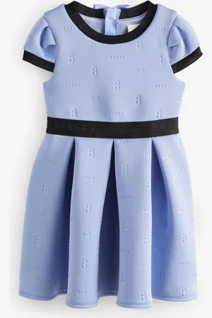 Ted Baker Præget scuba-kjole8 år ( 128 cm)