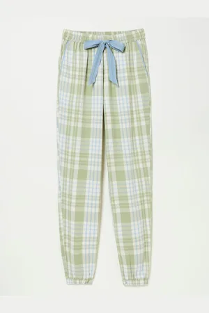Fat Face FatFace 100% Cotton Check Pyjama Bottoms46