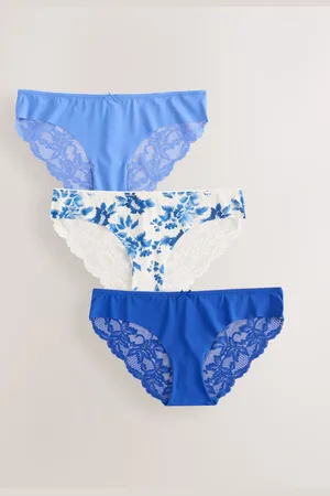 Next Ingen VPL Lace Back Briefs 3 Pakke44
