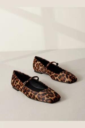 Next Signature Leather Square Toe Mary Jane Shoes