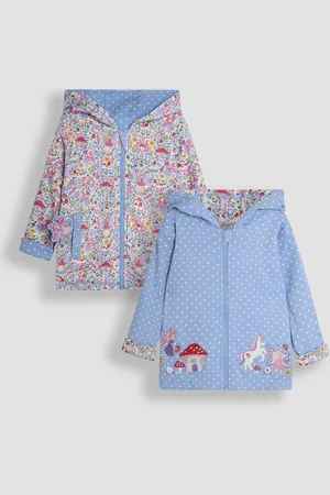 JoJo Maman Bébé Dino Appliqué Reversible Hoodie5 - 6 år (110 - 116cm)