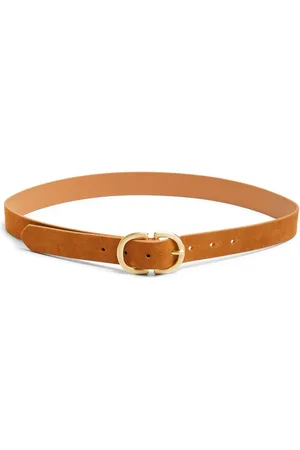 Pieces® Suede Buckle BeltXS
