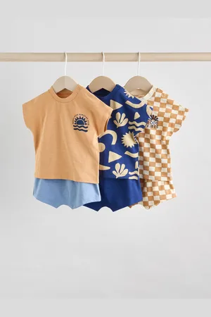 Next Baby Tops and Shorts Set 6 Piece8692cm
