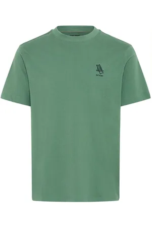 Blend Embroidered Short Sleeve 100% Cotton T-Shirtlarge