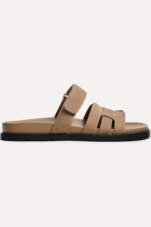 Linzi Essential Slip on Sandals With Woven Front Strapeu37