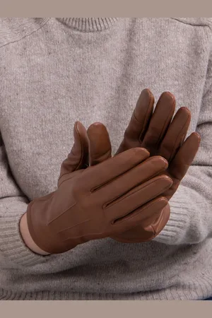 Totes 3 Point Smartouch Winter Leather GlovesM