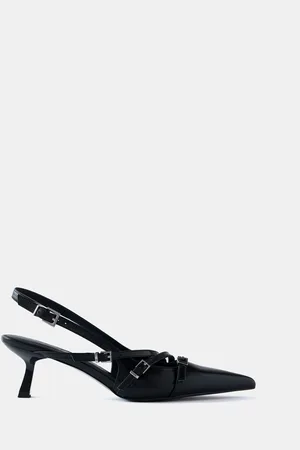 mint&berry Leather Slingback Shoes