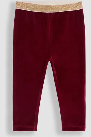 JoJo Maman Bébé Velour Leggings6 - 7 år (116 - 122cm)