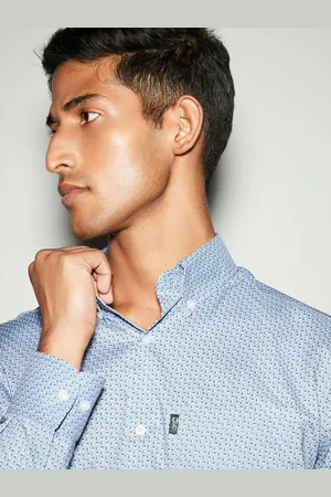 Next Easy Iron Oxford-skjorte med knapperM
