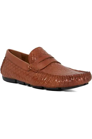 Dune Bradlay Woven Saddle Driver Loafersuk6eu39