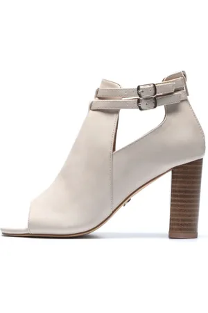 Novo Fontana Buckle Detail Block Heel Sandals