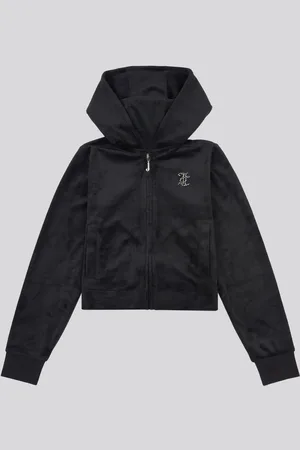 Juicy Couture Girls Arch Zip-Thru Diamante Hoodie122128cm