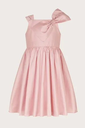 Monsoon Freya Bow Detail Taffeta Dress110116cm