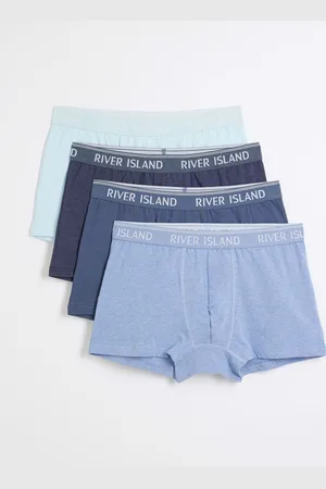 River Island Tipped Trunks 4 PackS