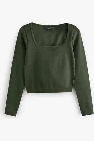 Next Scoop Ribbed Long Sleeve TopXS-S