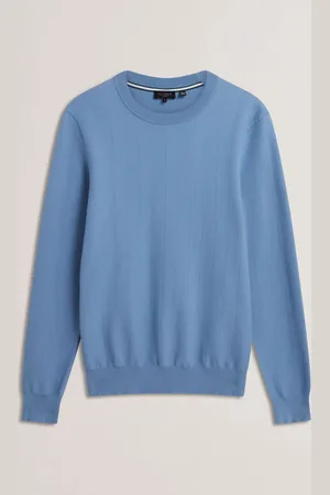 Ted Baker Jamals Langærmet Sildebenssøm Rund hals Trøjesmall