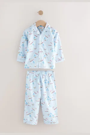 Next Single Button Through 100% Cotton Pyjamas Set9298cm