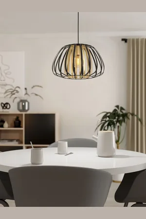 Eglo Encinitos Modern Caged Style Pendant Ceiling LightEn