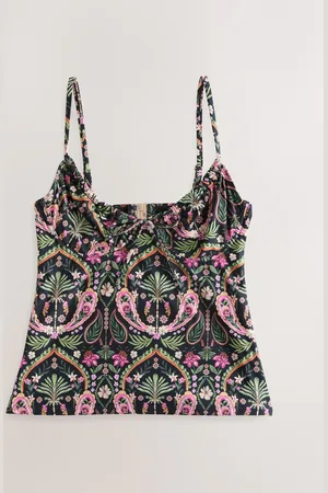 Next Non Padded Wired Tankini Top80F
