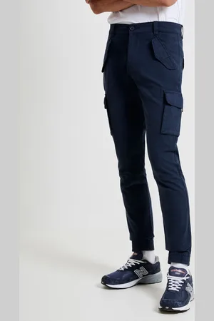 French Connection Marine Cargobukser 100% Bomuld Joggers38B x 31L (UK 38 R)