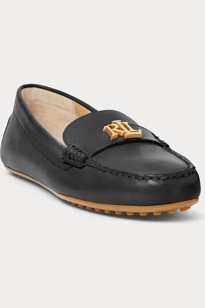 Ralph Lauren Barnsbury Nappa Leather Loafers Shoes