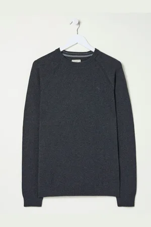 Fat Face FATFACE Bomuld Cashmere Rund hals TrøjeM Reg