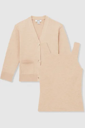 Reiss Harper Compact Knit Top And Cardigan Set4 - 5 år (104 - 110cm)