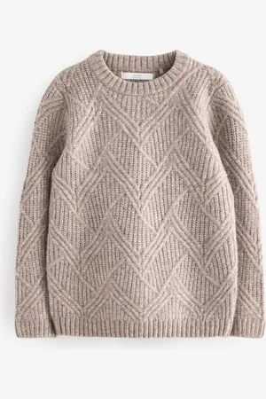 Next Knitted Crew Neck Jumper (3-16yrs)11 år (146cm)