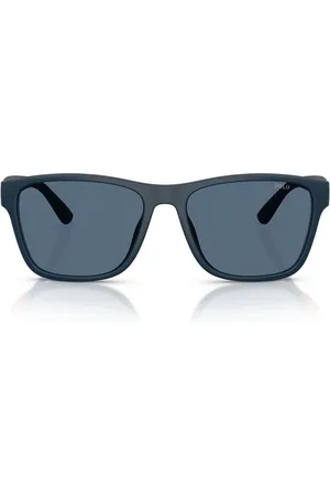 Ralph Lauren Blue Polo Square Sunglassesonesize