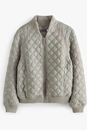 mint&berry Green Quilted JacketL