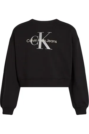 Calvin Klein 100% Bomuld Glitter Monolog Sweatshirt12 år (152cm)