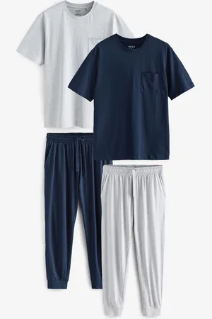 Next Pyjamas med manchetter 2 PakkeL Lang