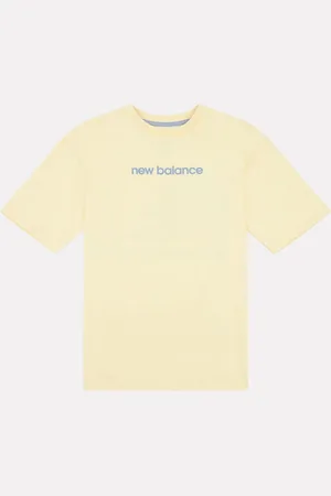 New Balance Kids Floral Sneaker Back Graphics 100% Cotton T-Shirt122128cm