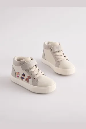 Next Paw Patrol Elastic Lace High Top Trainers