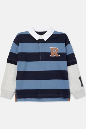 Angel & Rocket Zane Branded Stripe Twofer Rugby Shirt98104cm