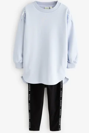 Ted Baker Blue Longline Logo Sweat Top and Leggings Set122128cm