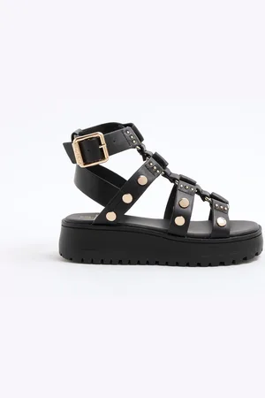 River Island Piger besat Gladiator Sandaleruk11eu29