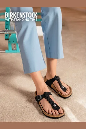 Birkenstock Gizeh Braided Oiled Leather Sandals