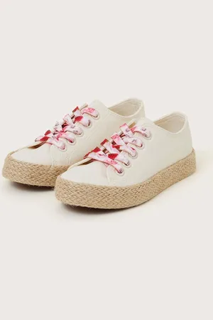 Monsoon Canvas Espadrille Trainers