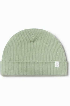 Mori Ribbed Strikhue Hatte og Huer In Organic Cotton & BambooOp til 3 måneder (50 - 62cm)