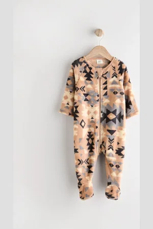 Next Baby Zip Fleece Sleepsuit2 - 3 år (92 - 98cm)