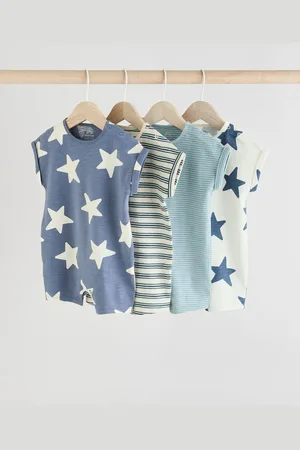 Next 100% Cotton Rompers 4 Pack5662cm