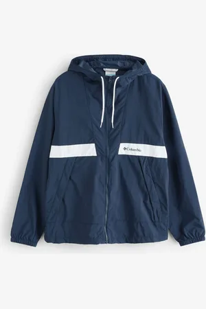 Columbia Blue Spire Valley Hooded Windbreaker Jacketsmall
